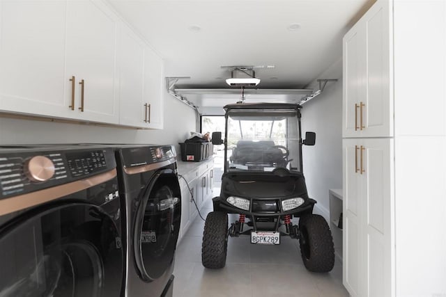 184246 S Pacific St, Oceanside, CA 92054 - garage with washing machine and dryer and a garage door opener