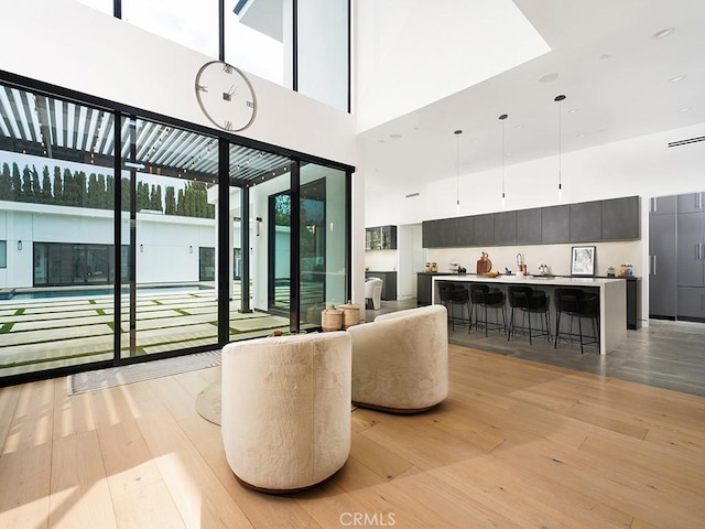 18852 Canyon Crest Dr, Villa Park, CA 92861 - community lobby with a towering ceiling