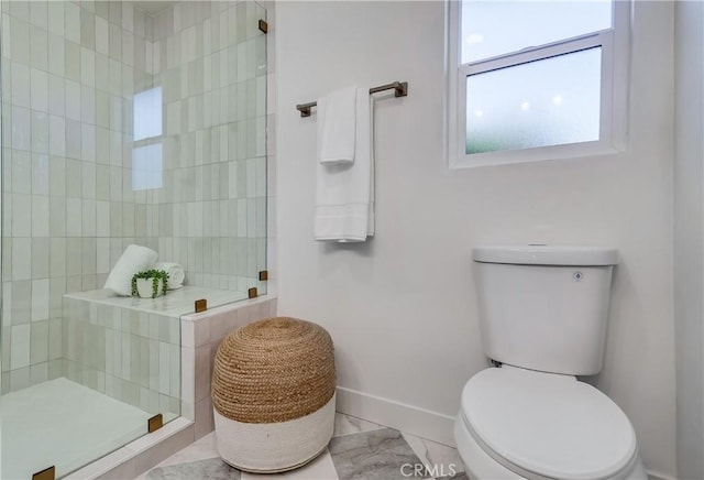 5039 W 135th St, Hawthorne, CA 90250 - bathroom with toilet and a shower stall