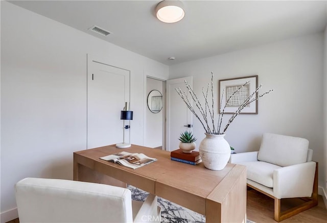 5039 W 135th St, Hawthorne, CA 90250 - home office with wood finished floors