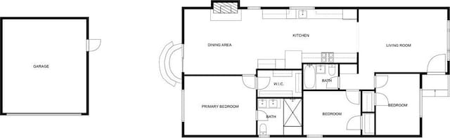 5039 W 135th St, Hawthorne, CA 90250 - view of property floor plan