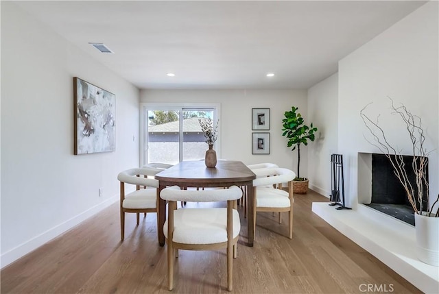 5039 W 135th St, Hawthorne, CA 90250 - dining room with light wood-style flooring and recessed lighting
