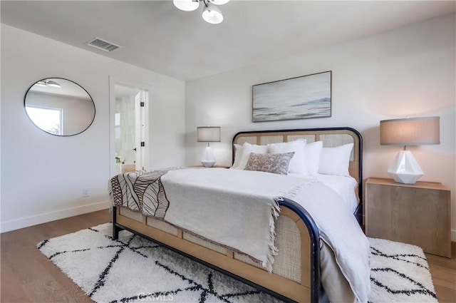 5039 W 135th St, Hawthorne, CA 90250 - bedroom featuring wood finished floors and connected bathroom