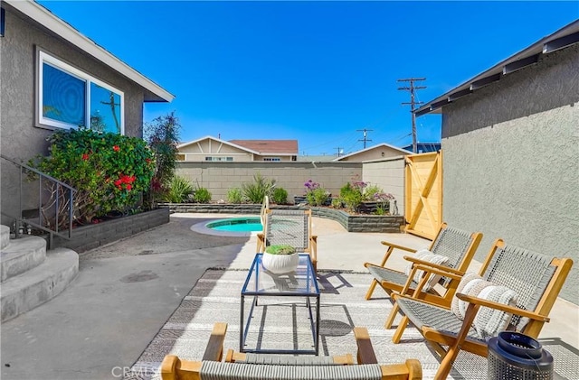 5039 W 135th St, Hawthorne, CA 90250 - fenced backyard with a patio