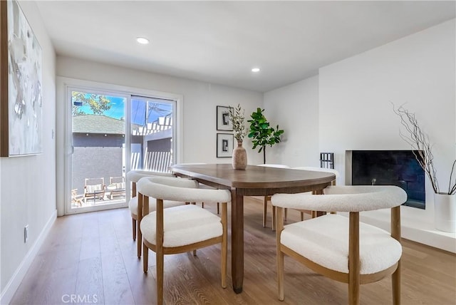 5039 W 135th St, Hawthorne, CA 90250 - dining area featuring light wood-style flooring and recessed lighting