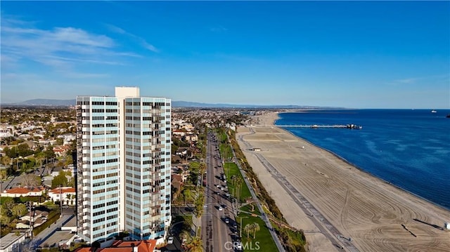 2999 E Ocean Blvd Unit 210, Long Beach, CA 90803 - bird's eye view of a water and mountain view and a major roadway