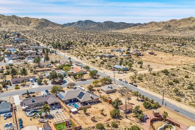 57716 Juarez Dr, Yucca Valley, CA 92284 - aerial view of a desert landscape and mountains