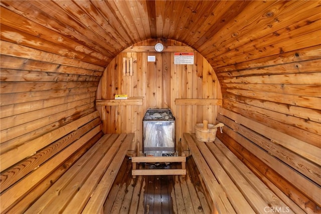 41496 Comstock Ln, Big Bear Lake, CA 92315 - view of sauna featuring hardwood / wood-style flooring
