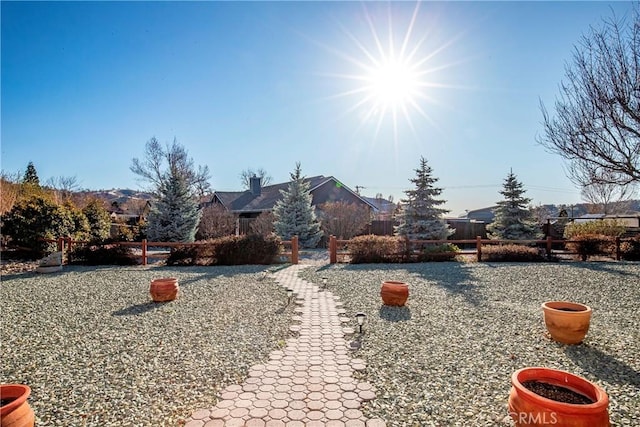 18051 Bold Venture Dr, Tehachapi, CA 93561 - view of yard with fence