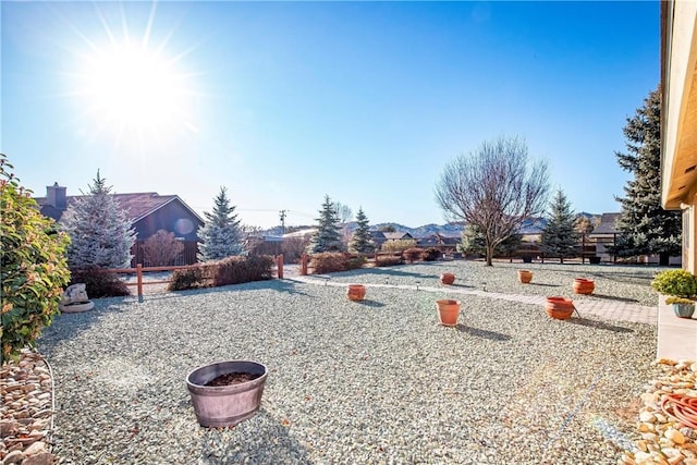 18051 Bold Venture Dr, Tehachapi, CA 93561 - view of yard featuring fence