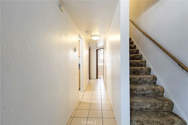 609 Rancheria Dr, Chico, CA 95926 - stairs with tile patterned floors