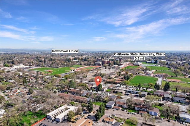 609 Rancheria Dr, Chico, CA 95926 - drone / aerial view