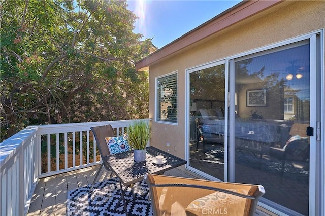 4224 Castlepeak Dr, Corona, CA 92883 - view of wooden deck