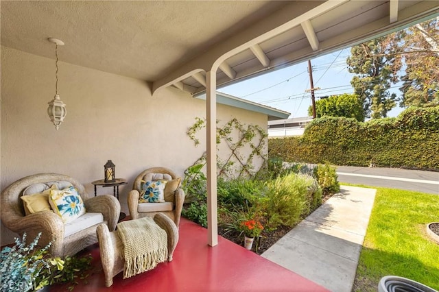 view of patio