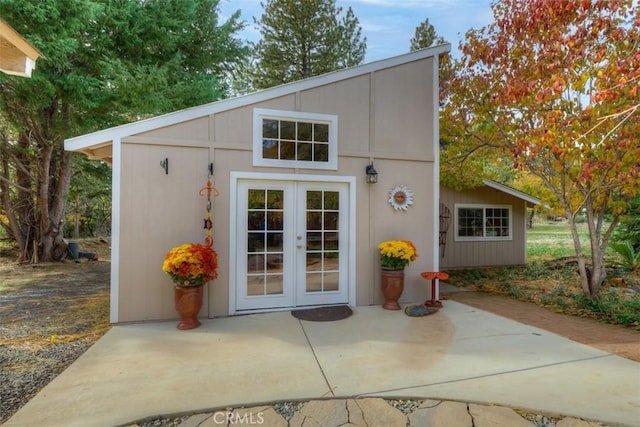 13730 Nimshew Rd, Magalia, CA 95954 - view of outbuilding with french doors
