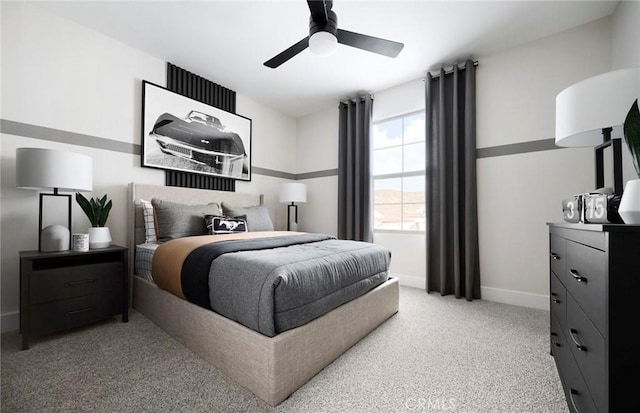 29754 Laurel Ct, Menifee, CA 92584 - bedroom with carpet flooring and a ceiling fan