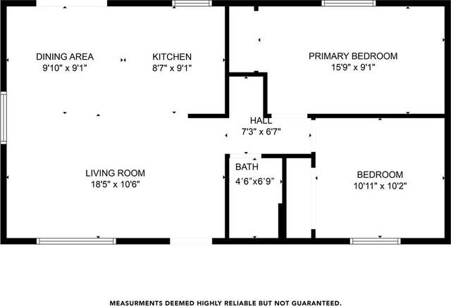 1109 N Mulberry, Compton, CA 90222 - view of room layout