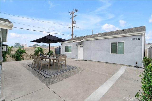 1109 N Mulberry, Compton, CA 90222 - view of patio with outdoor dining area