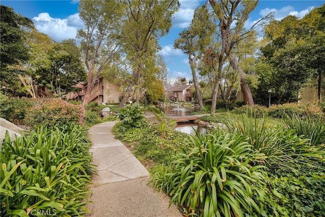 view of property's community