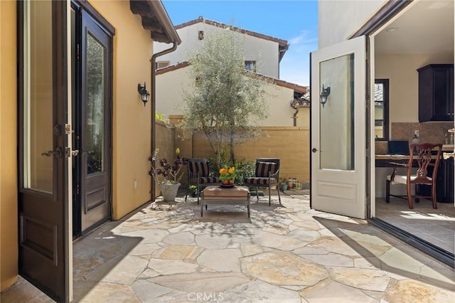 3 Observatory, Newport Coast, CA 92657 - view of patio featuring french doors