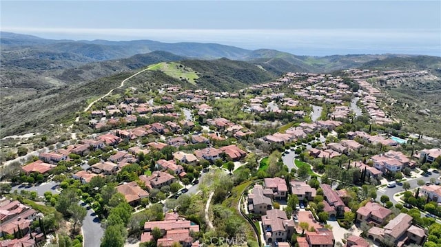 3 Observatory, Newport Coast, CA 92657 - aerial view of property's location featuring mountains and nearby suburban area