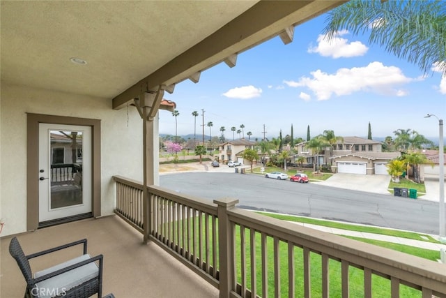 2845 Keystone Cir, Corona, CA 92882 - balcony with a residential view