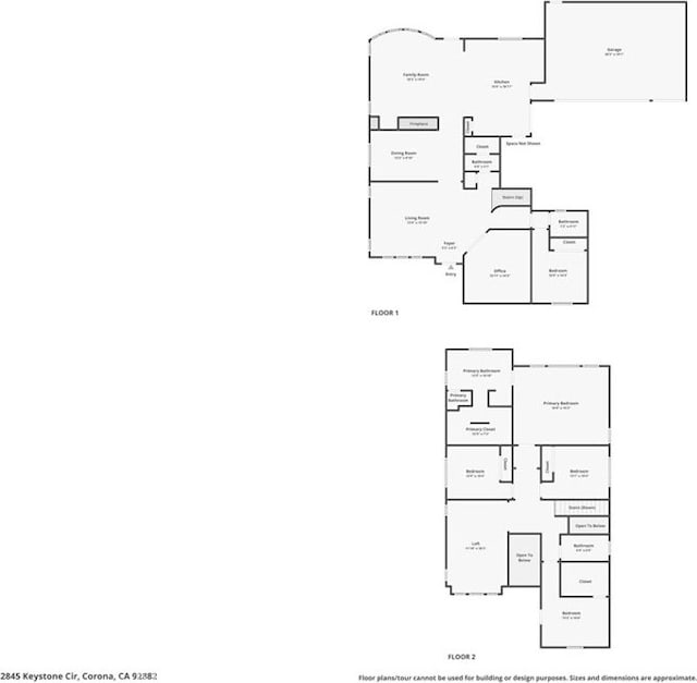 2845 Keystone Cir, Corona, CA 92882 - home floor plan