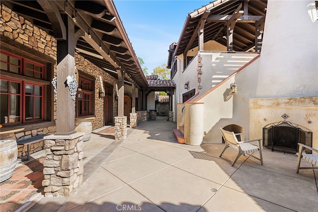 view of patio