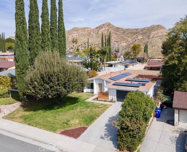 exterior space with a residential view