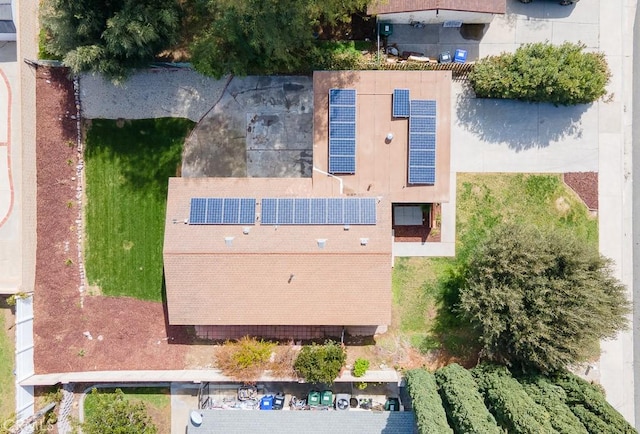 drone / aerial view