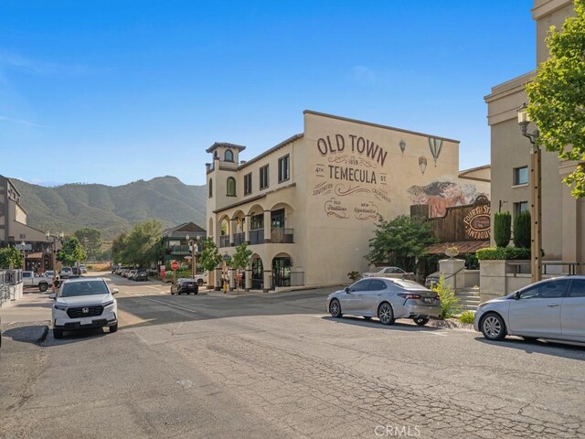 view of property with a mountain view