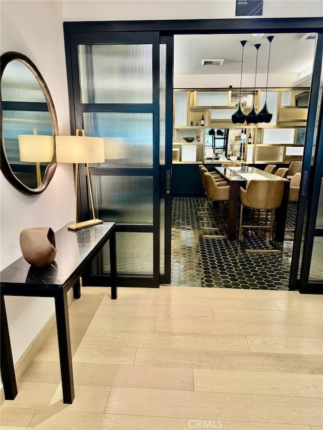 400 S Broadway Unit 1011, Los Angeles, CA 90013 - dining room featuring wood finished floors