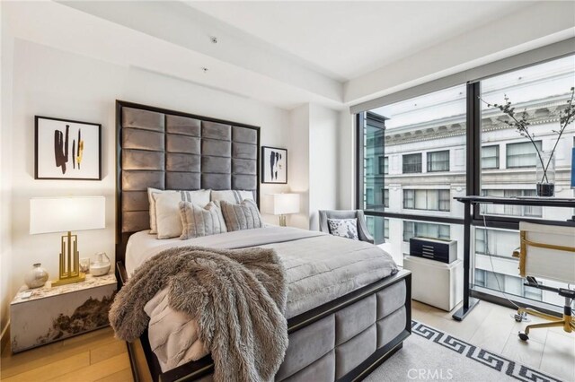 400 S Broadway Unit 1011, Los Angeles, CA 90013 - bedroom with wood finished floors