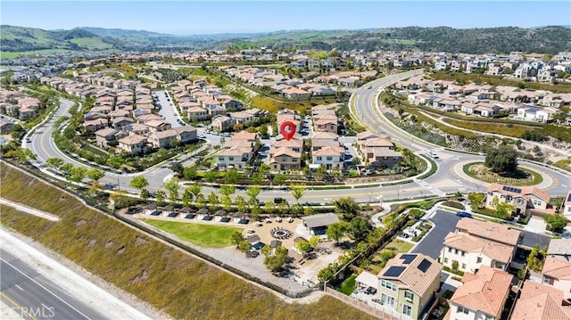 bird's eye view featuring a residential view