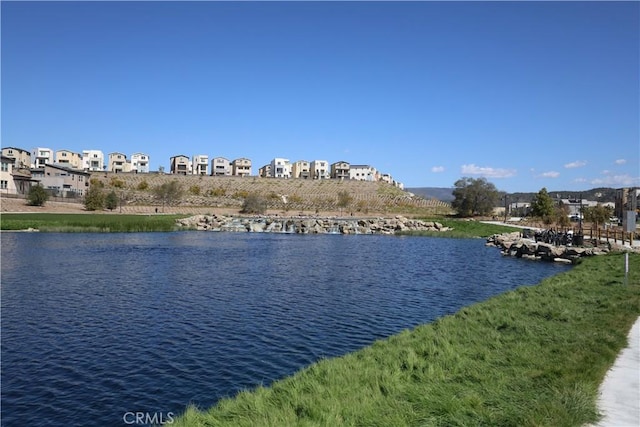 property view of water