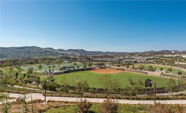 property view of mountains