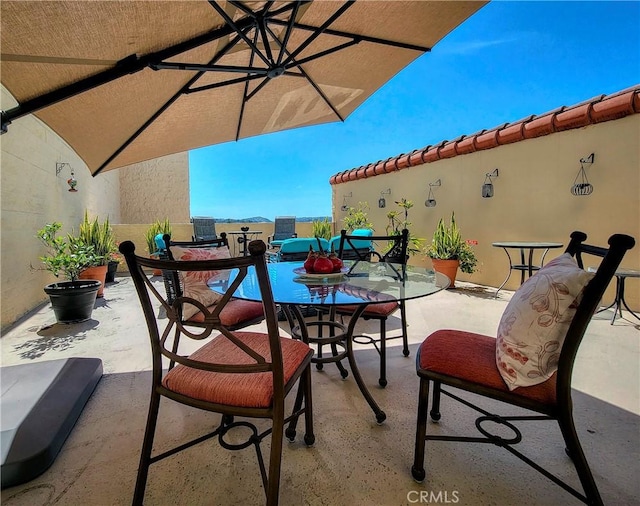 24055 Paseo Del Lago W Unit 1455, Laguna Woods, CA 92637 - view of patio featuring outdoor dining space
