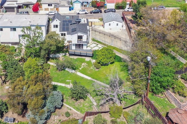 aerial view