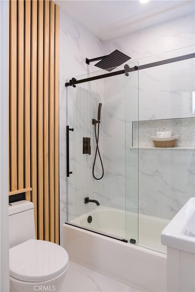 5106 O Sullivan Dr, Los Angeles, CA 90032 - full bath with toilet and combined bath / shower with glass door