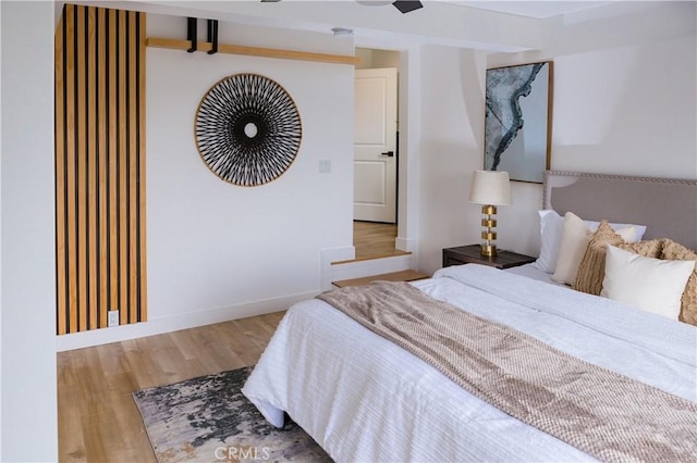 5106 O Sullivan Dr, Los Angeles, CA 90032 - bedroom with wood finished floors and baseboards