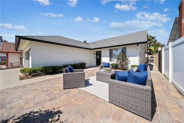 22287 Modina, Laguna Hills, CA 92653 - view of patio / terrace with an outdoor living space