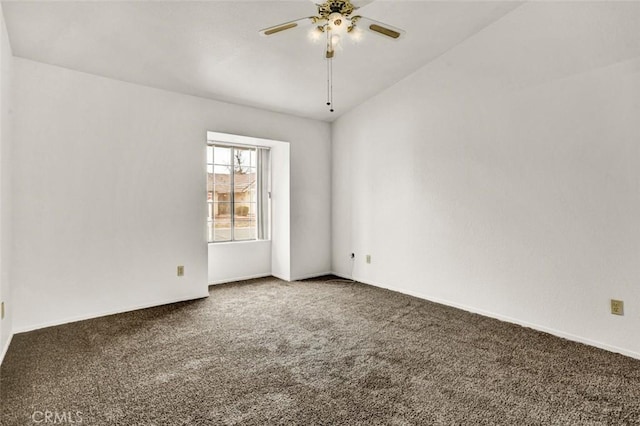 1454 Congress Way, San Jacinto, CA 92583 - spare room featuring baseboards, ceiling fan, and carpet