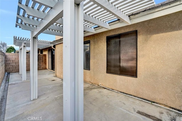 1454 Congress Way, San Jacinto, CA 92583 - view of patio with fence and a pergola