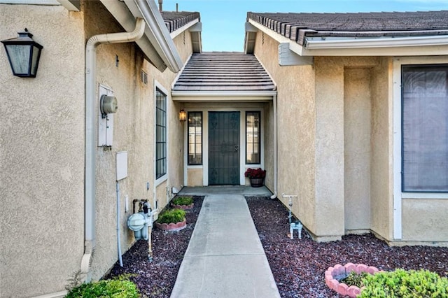 1454 Congress Way, San Jacinto, CA 92583 - entrance to property featuring stucco siding