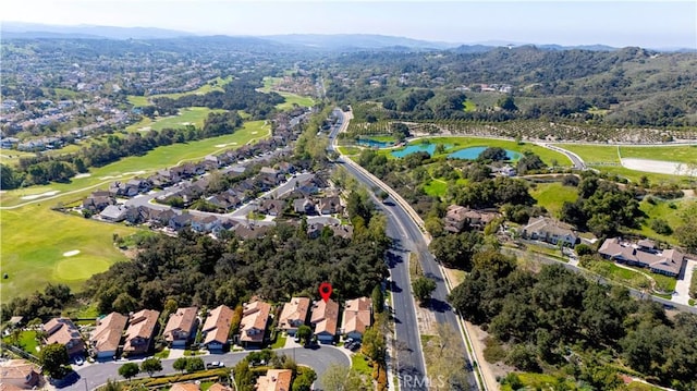 4 Malaquita, Coto De Caza, CA 92679 - drone / aerial view featuring golf course view, a water view, and a residential view