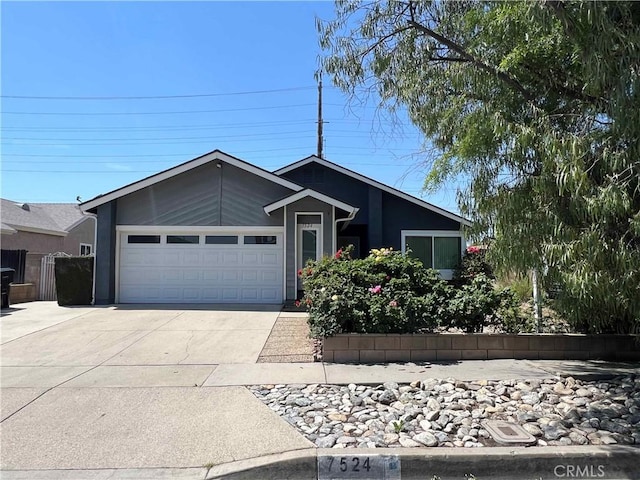 7524 Matterhorn Ave, Rancho Cucamonga, CA 91730 - view of front of house featuring an attached garage and driveway