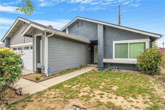 7524 Matterhorn Ave, Rancho Cucamonga, CA 91730 - view of front of home featuring an attached garage and stucco siding