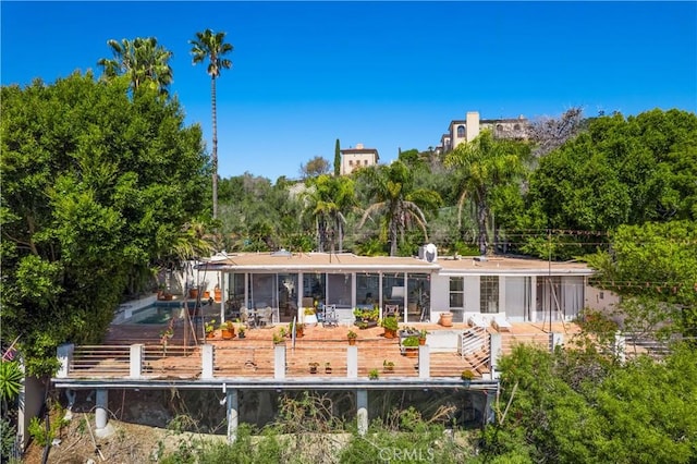 1223 Skyline Dr, Laguna Beach, CA 92651 - rear view of property featuring a patio