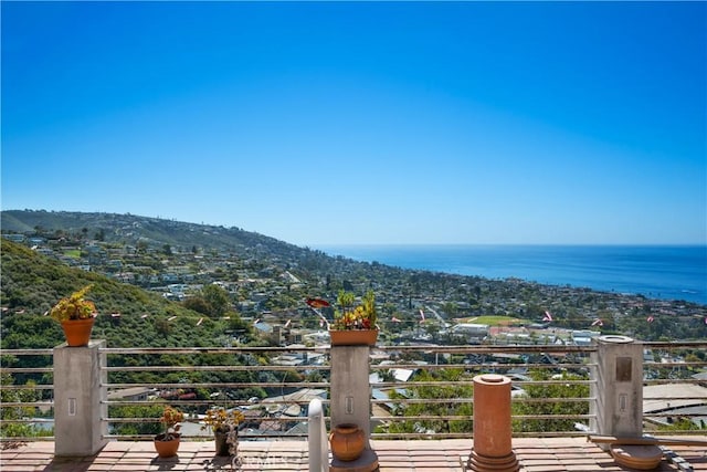 1223 Skyline Dr, Laguna Beach, CA 92651 - balcony with a water view