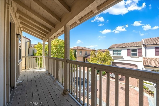 37 Fanpalm, Irvine, CA 92620 - wooden terrace with a residential view